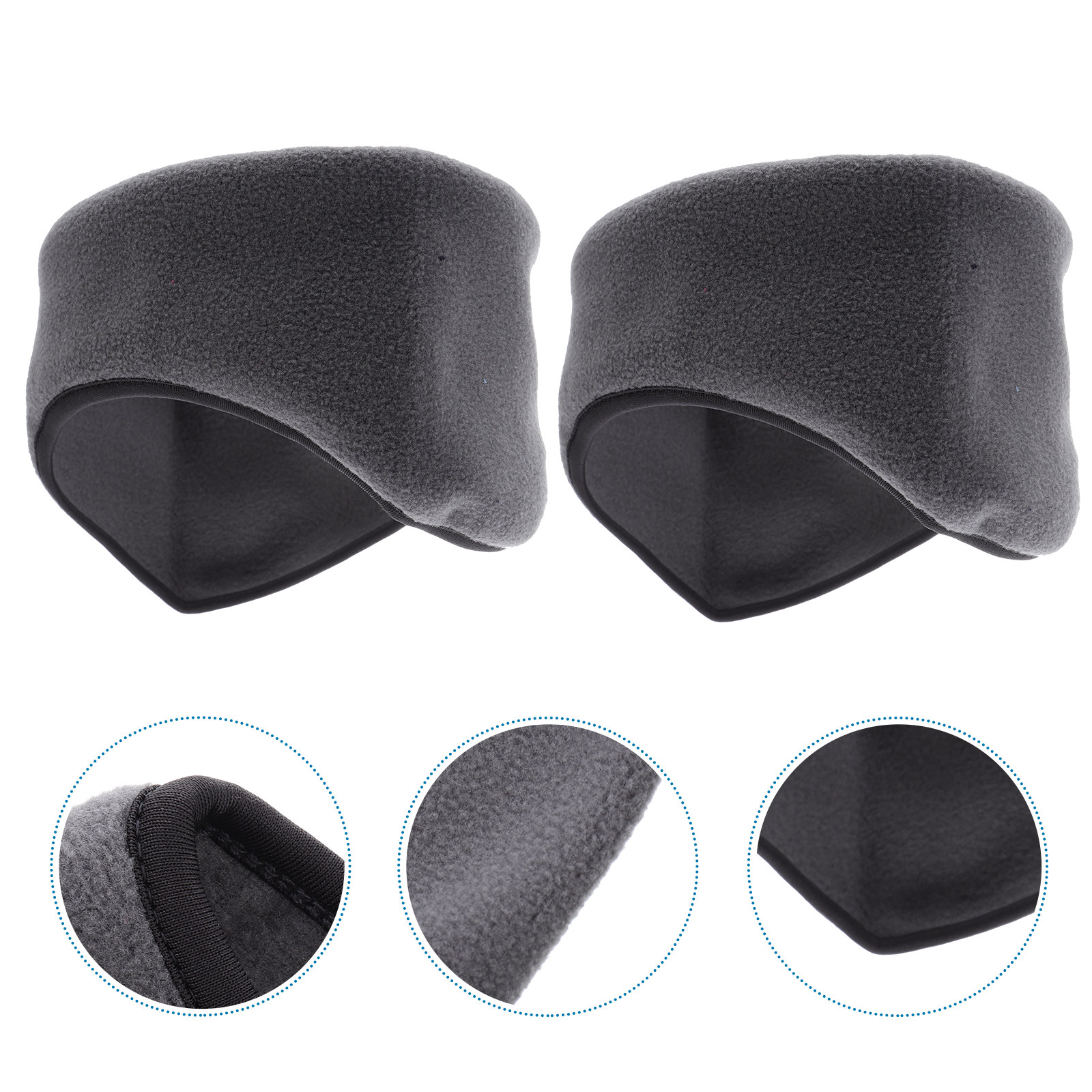 2Pcs Warm Windproof Ear Warmer - огляд і ціна Fleece Ear Warmer Band