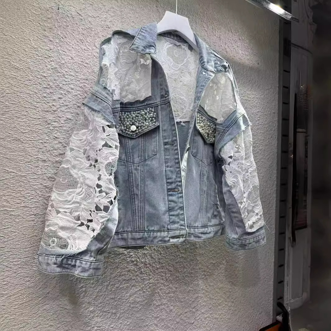 Spliced Embroidery Jacket Wome - огляд і ціна Down Jacket Packable