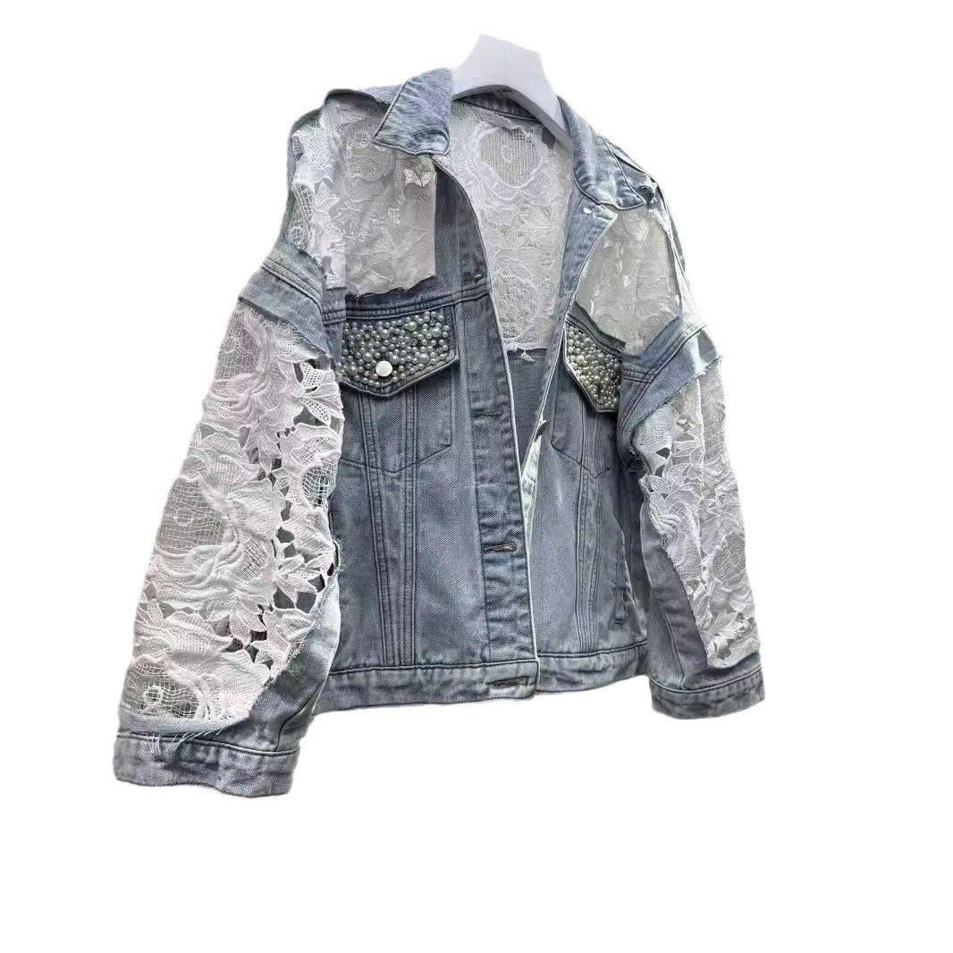 Spliced Embroidery Jacket Wome - огляд і ціна Down Jacket Packable